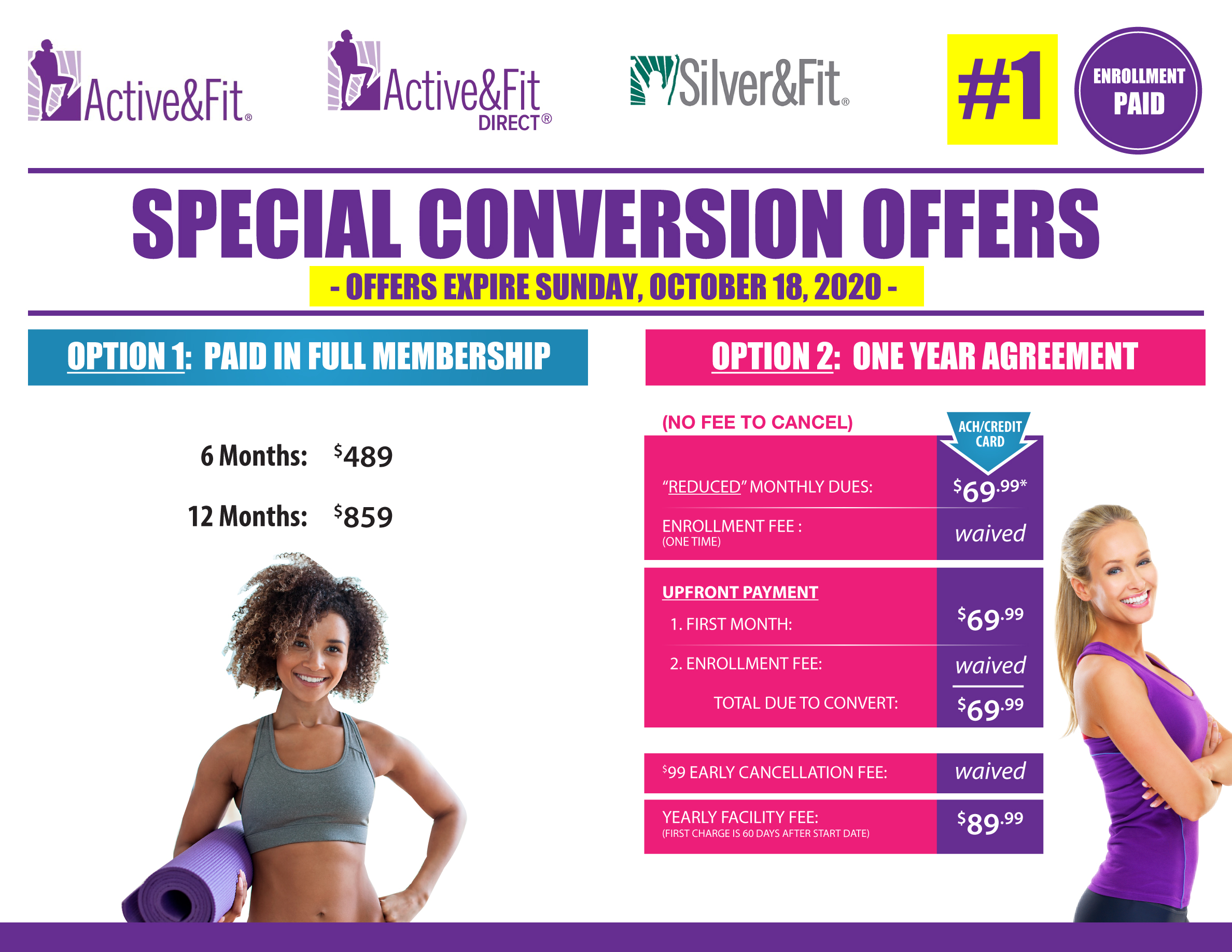 Offers Coast Fitness Health Club in South Bay